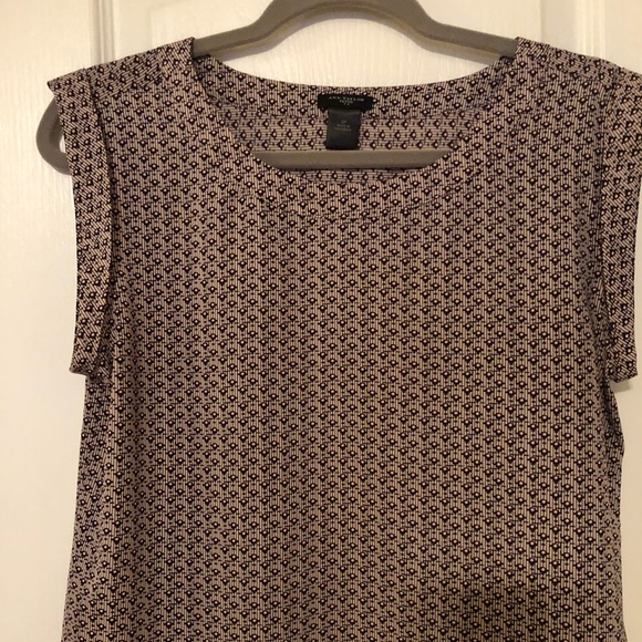 Ann Taylor Print Top - Picture 2 of 8